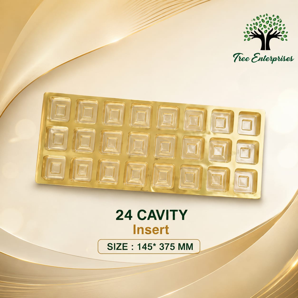 24 CAVITY SIZE 145*375MM